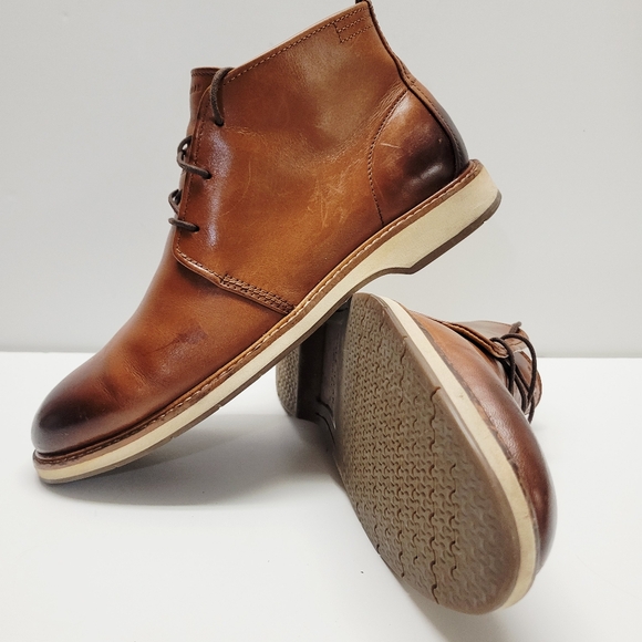 Cole Haan Morris Tan Leather Chukka Boots C33460 Men's Size 9 - Picture 1 of 12